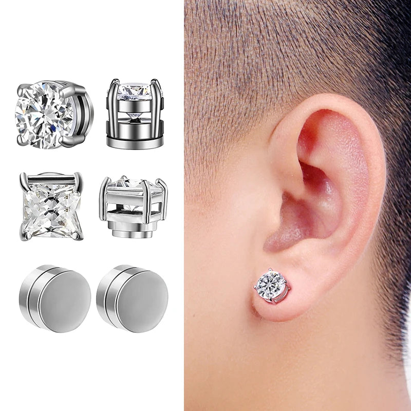 💫 Crizone Magnetic Ear Studs – Bold • Brilliant • Effortless