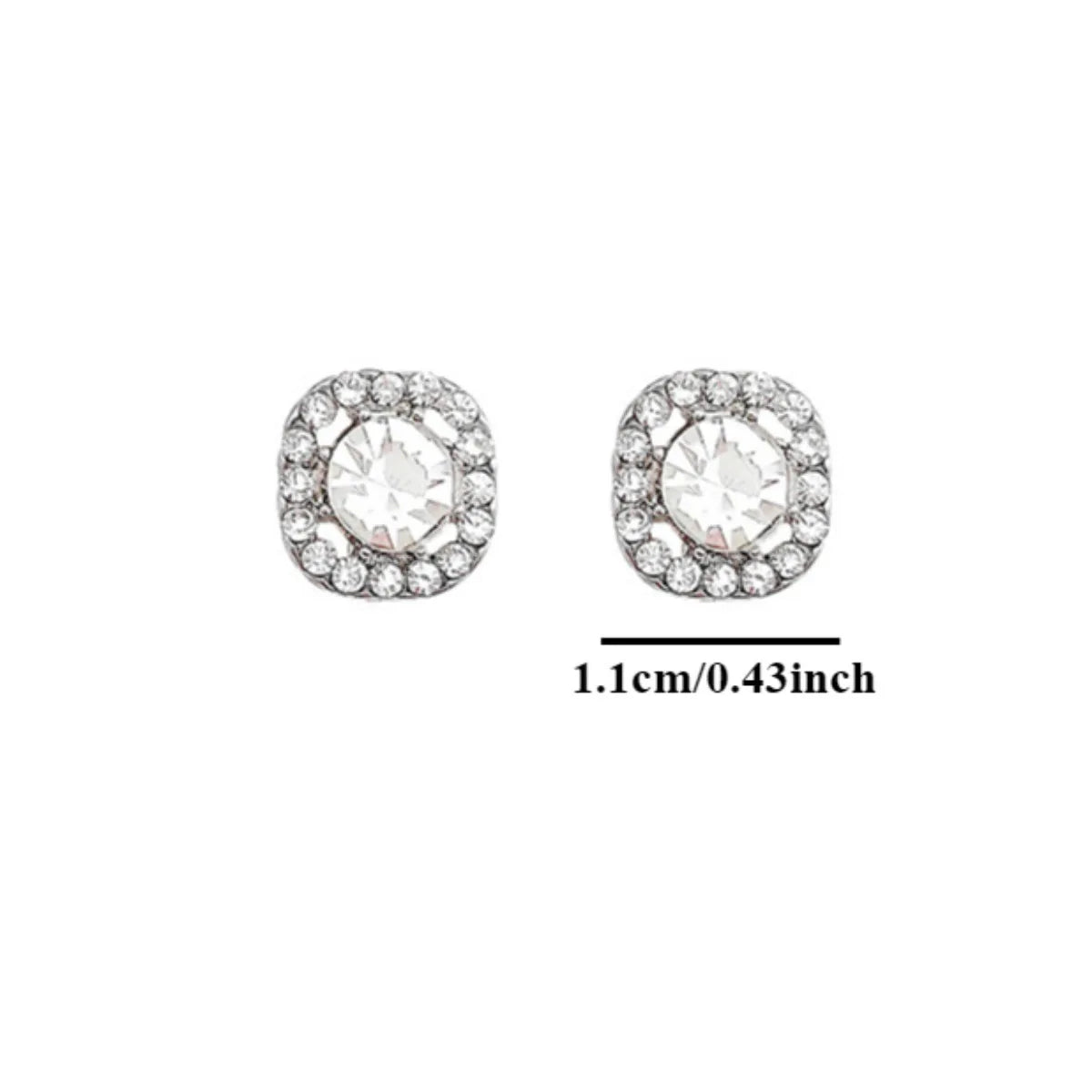 💎 Crystelle Stud Earrings – Radiant • Elegant • Timeless