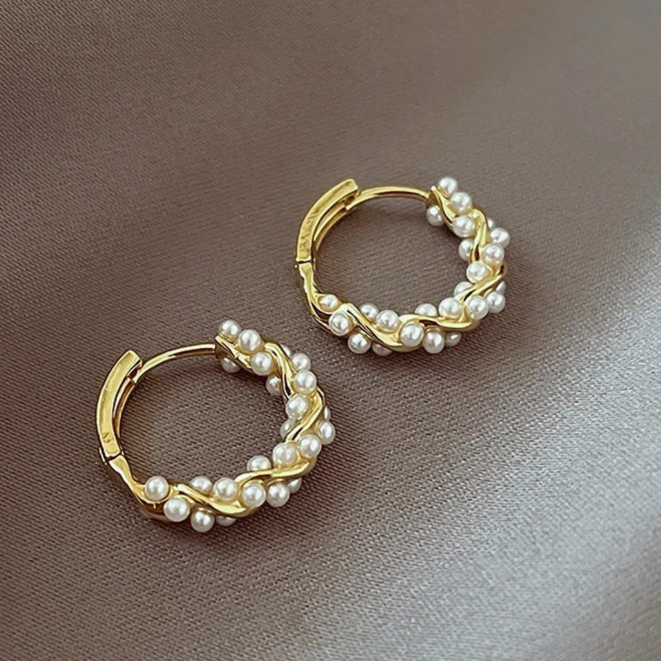 🤍 Ophéa Hoop Earrings – Elegant • Feminine • Timeless