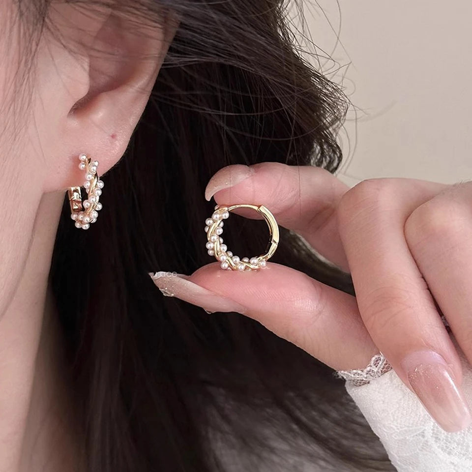 🤍 Ophéa Hoop Earrings – Elegant • Feminine • Timeless