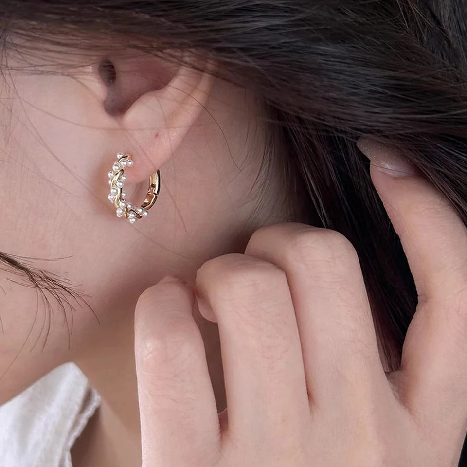 🤍 Ophéa Hoop Earrings – Elegant • Feminine • Timeless