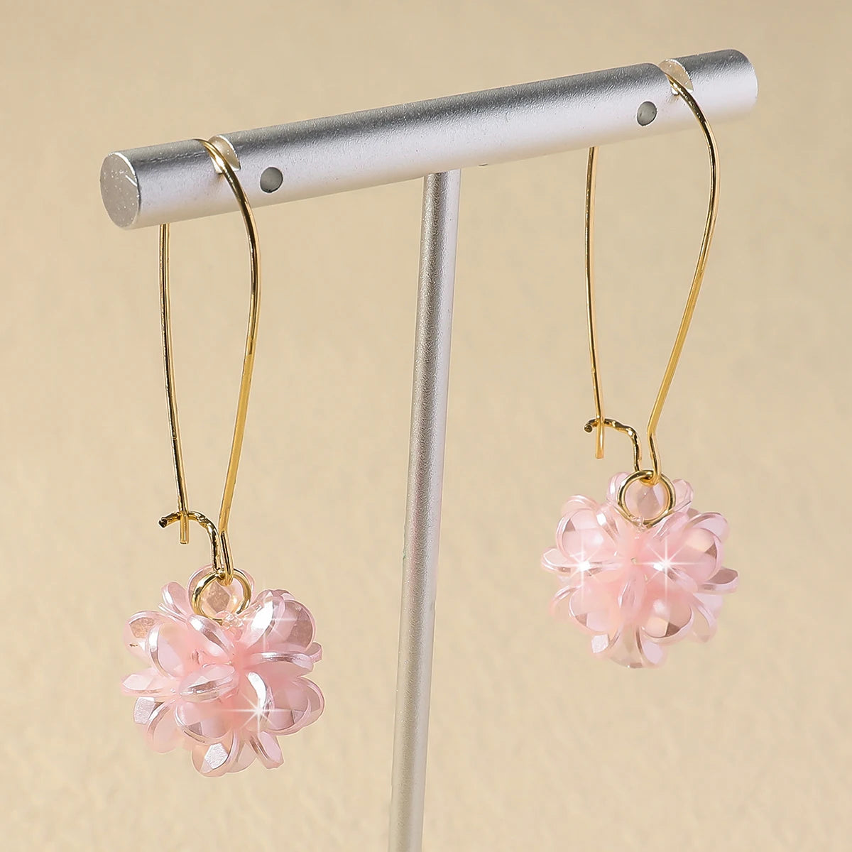 🌸 GlowFlora Drop Earrings – Nature • Elegance • Radiance