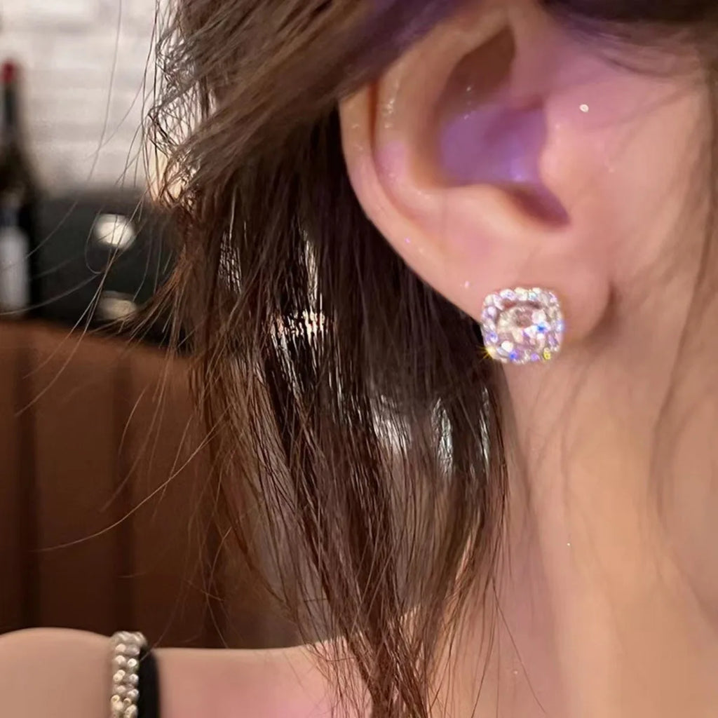 💎 Crystelle Stud Earrings – Radiant • Elegant • Timeless