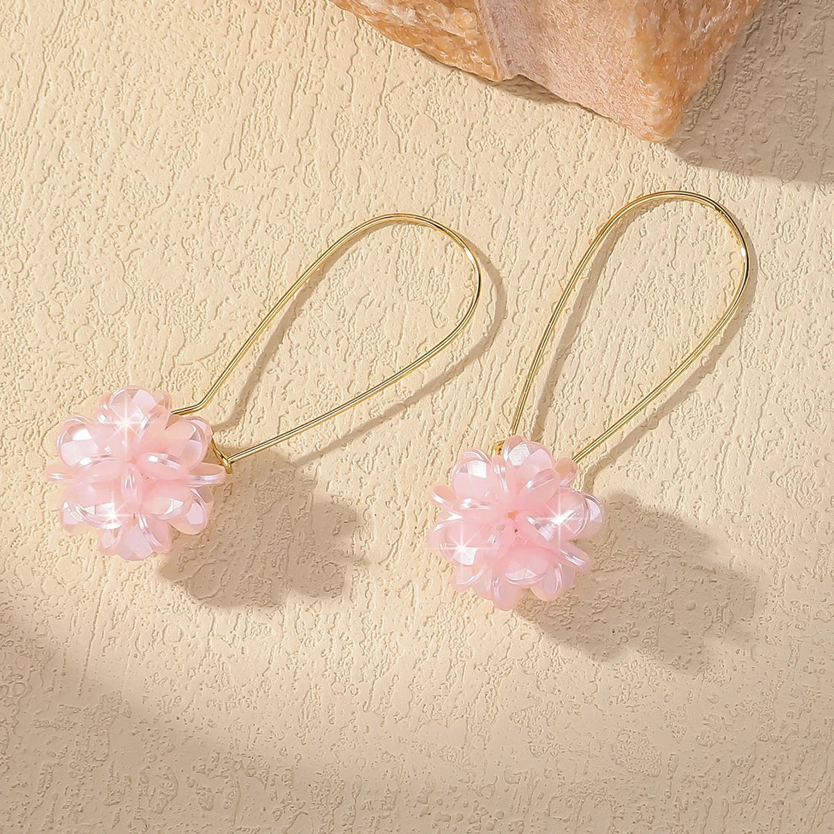 🌸 GlowFlora Drop Earrings – Nature • Elegance • Radiance